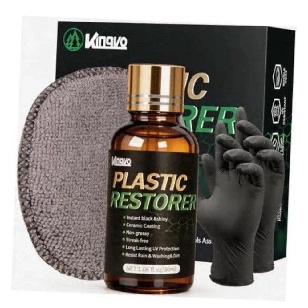 Plastic Restorer for Cars, Black Trim Restorer Car 1Pcs Plastic Restorer